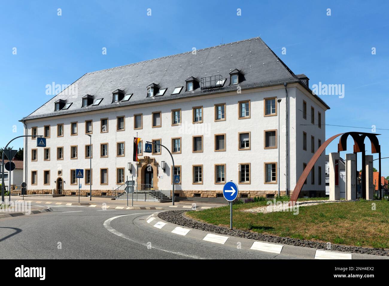 Finanzamt, Alzey, Rheinland-Pfalz, Deutschland Stockfoto