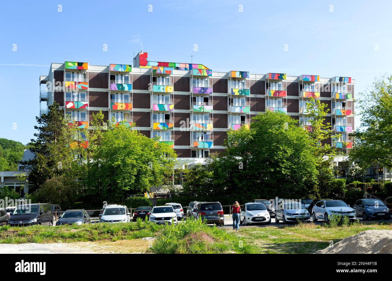 Medical Care Centre, MVZ, Schuechtermann-Klinik, Kurgarten, Bad Iburg, Niedersachsen, Deutschland Stockfoto