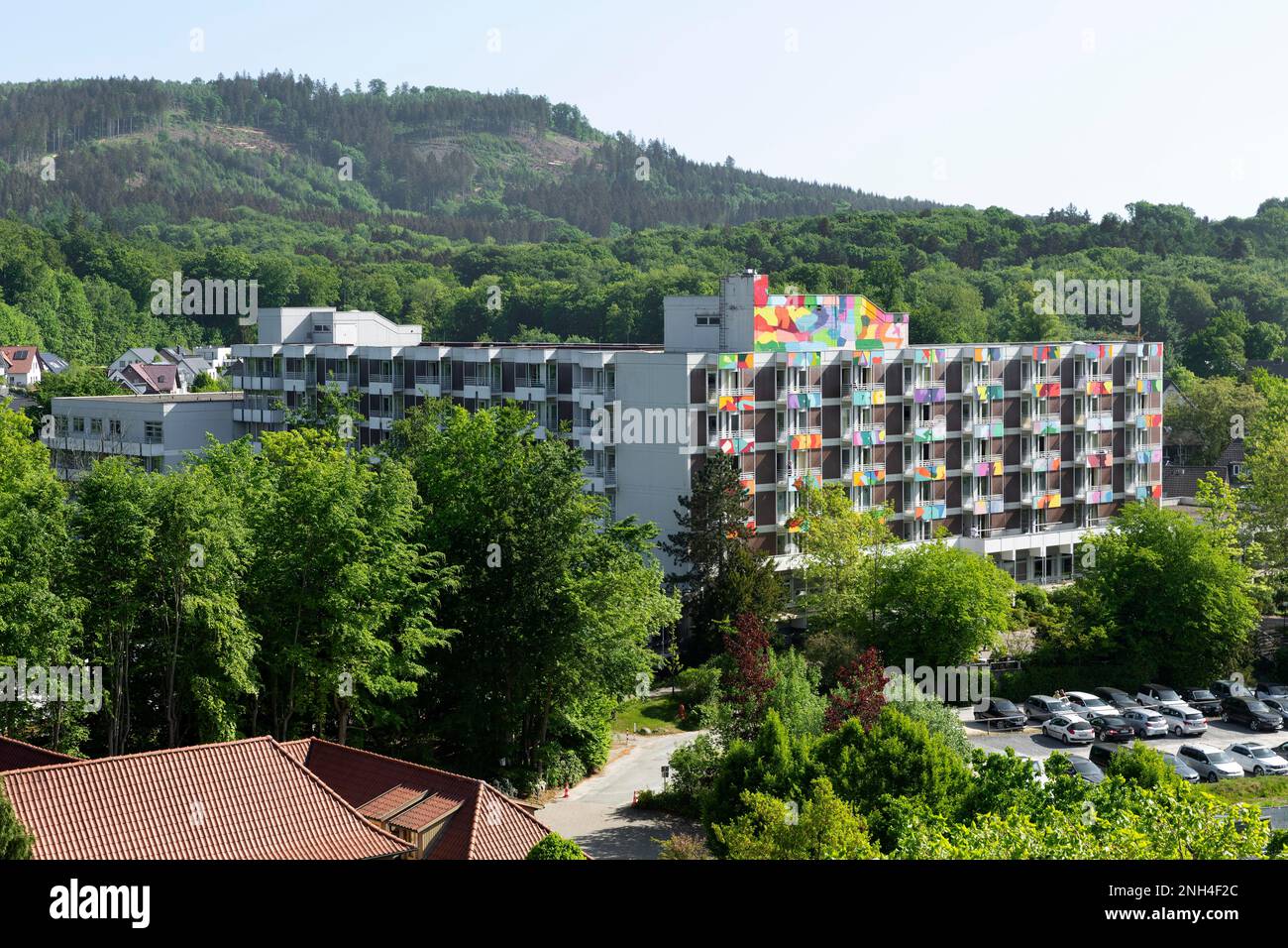 Medical Care Centre, MVZ, Schuechtermann-Klinik, Kurgarten, Bad Iburg, Niedersachsen, Deutschland Stockfoto