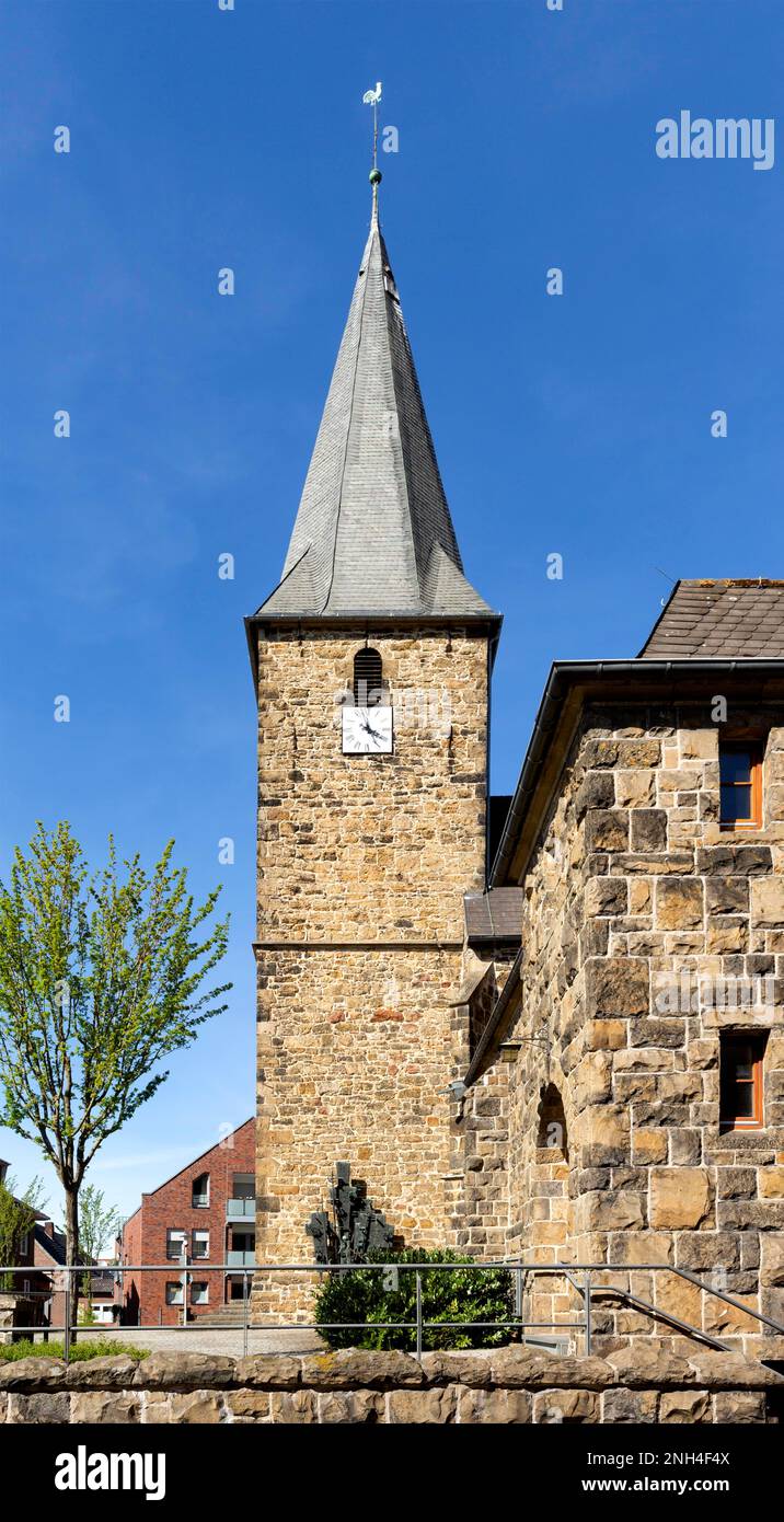 St. Katholische Laurentius-Kirche, Lembeck, Dorsten, Mürstenland, Nordrhein-Westfalen, Deutschland Stockfoto