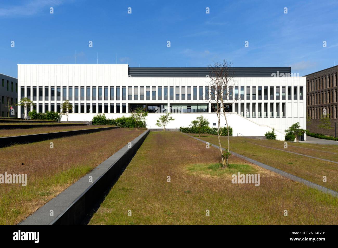 Universität Osnabrueck, Campus Westerberg, Baumanagement- und Computerzentrum, Osnabrueck, Niedersachsen, Deutschland Stockfoto