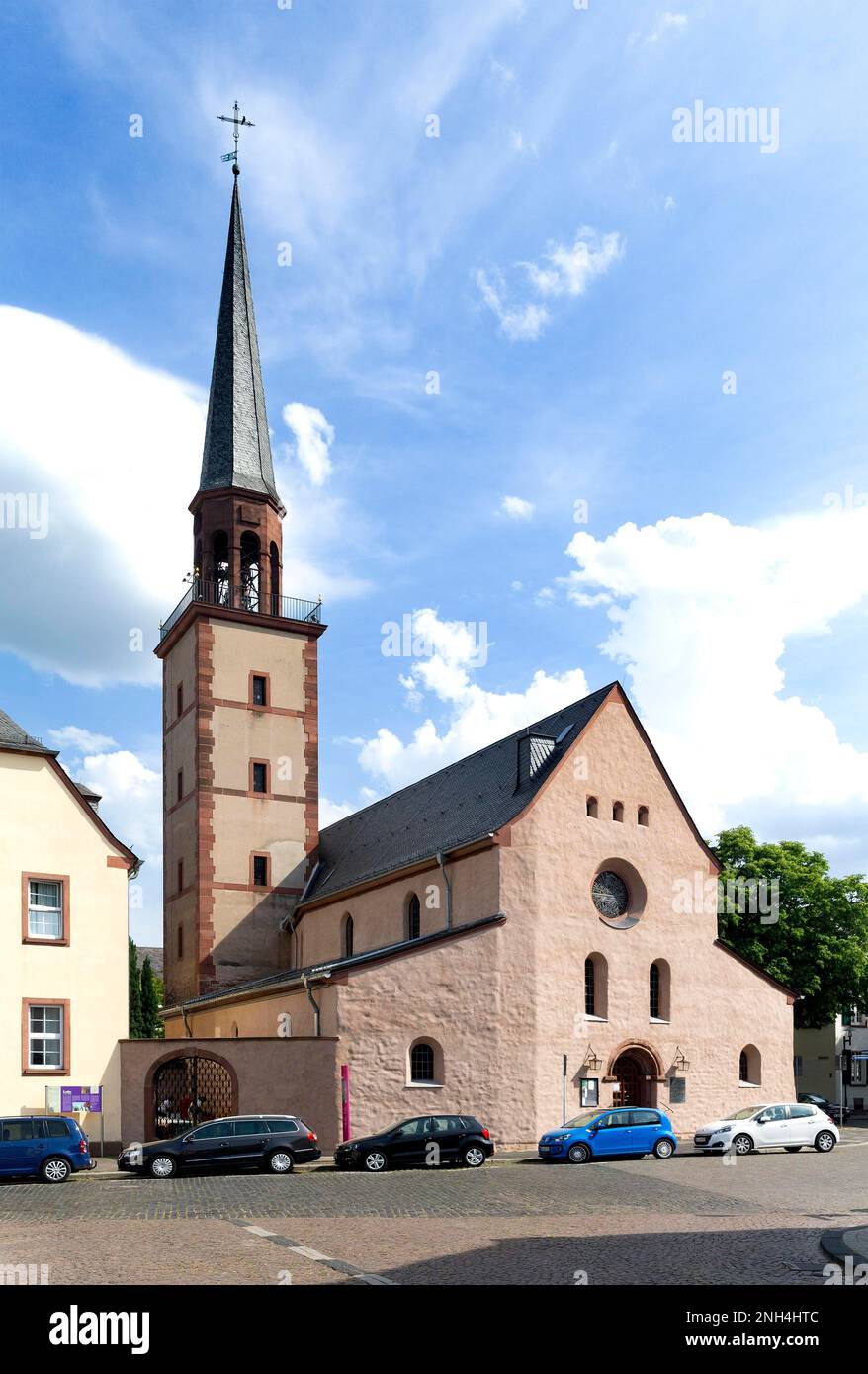 Protestantische Magnus-Kirche, Würmer, Rheinland-Pfalz, Deutschland Stockfoto