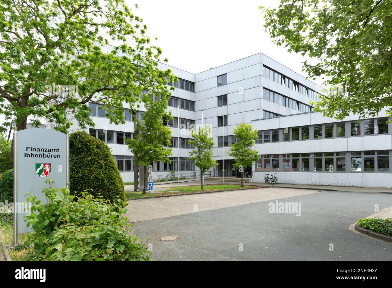 Finanzamt, Ibbenbueren, Nordrhein-Westfalen, Deutschland Stockfoto