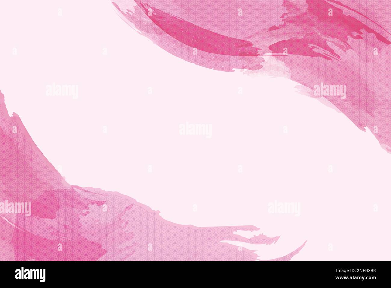 Pinker abstrakter Aquarellhintergrund mit Platz für Ihren Text. Vektorabbildung. Stock Vektor