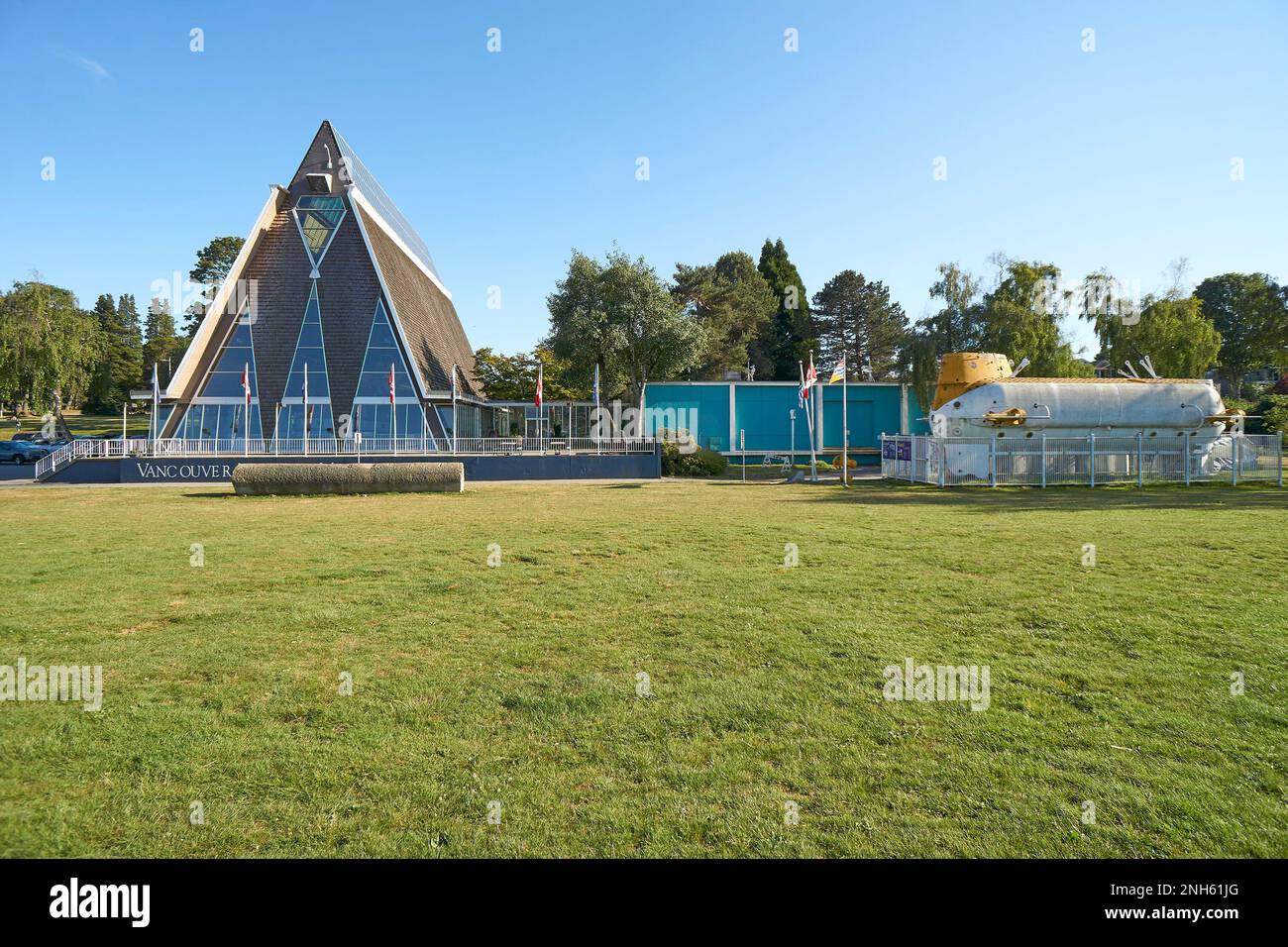 Der Vancouver Maritime Museum Complex in Vanier Park, Kitsilano, Vancouver, British Columbia, Kanada Stockfoto