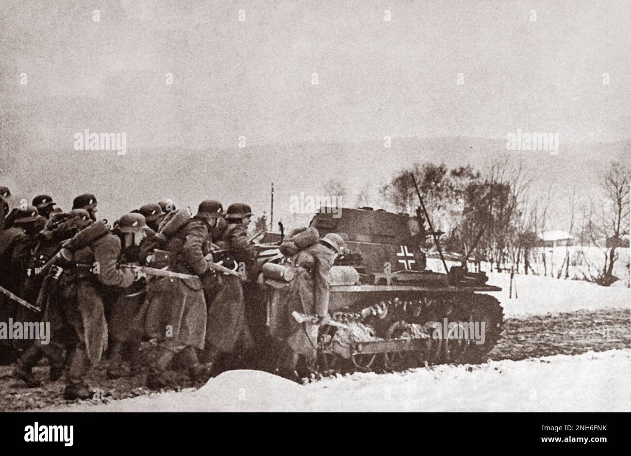 Zweiter Weltkrieg. Deutsch in Norwiegen. Norwegen. 1940 Stockfoto
