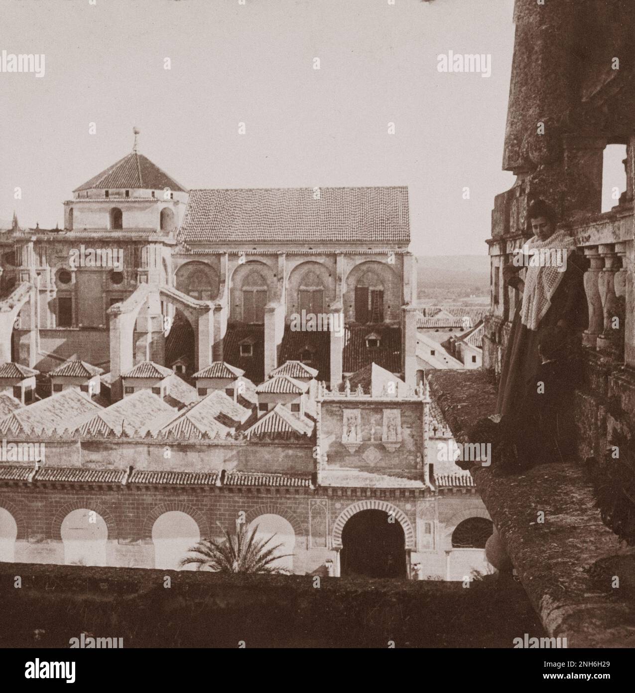 Kathedrale Moschee (Moschee – Kathedrale von Córdoba), vom Glockenturm, Cordoba, Spanien. 1902-1907 Stockfoto