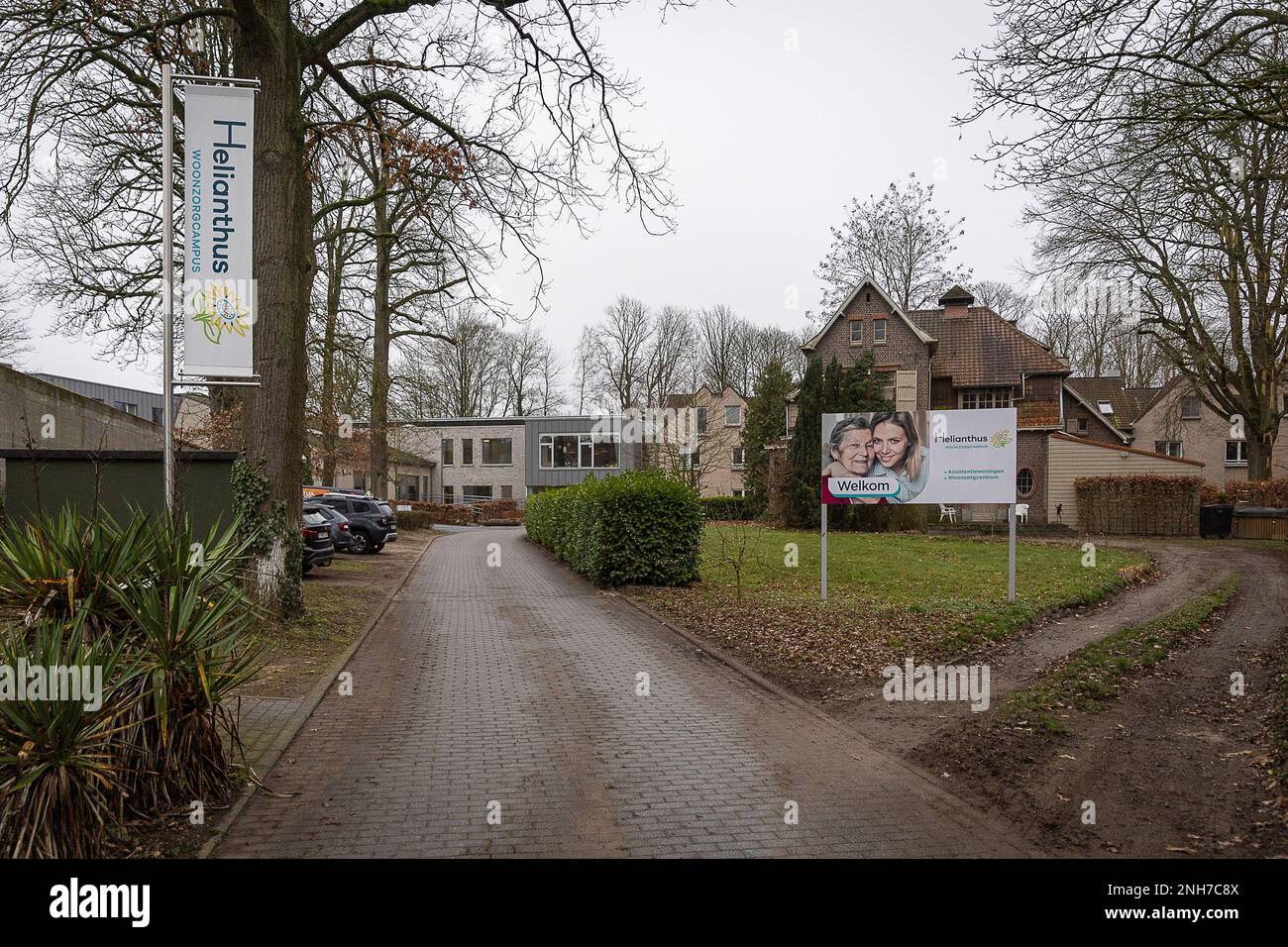 Das Bild zeigt die Korian Altenpflege in Melle am Dienstag, den 21. Februar 2023. BELGA FOTO JAMES ARTHUR GEKIERE Stockfoto