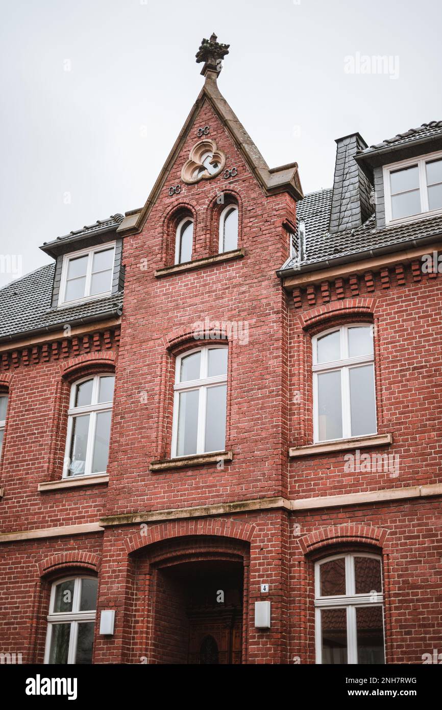 Hübsches Gebäude in Marsberg, Deutschland Stockfoto