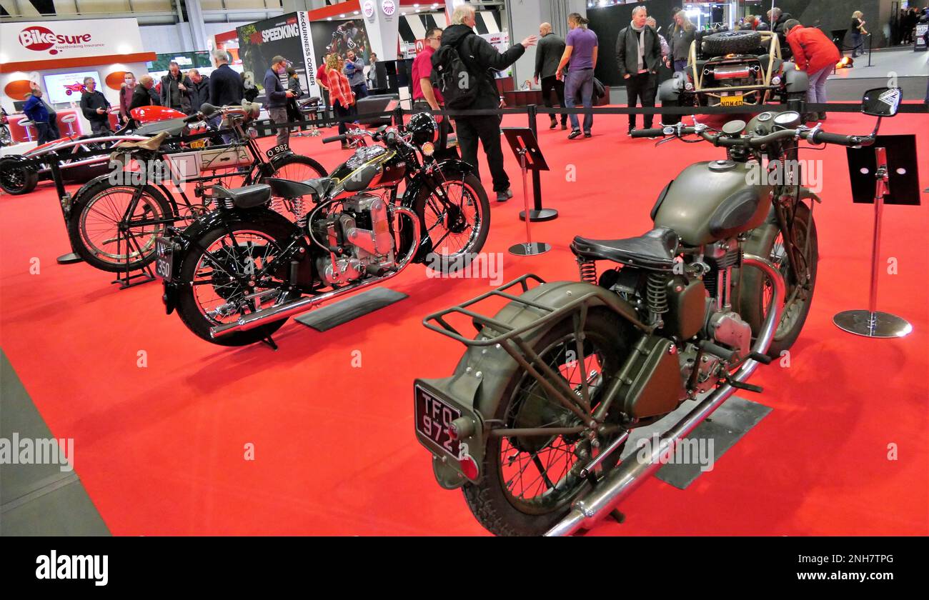 Motorrad Live Birmingham UK 2021 Stockfoto