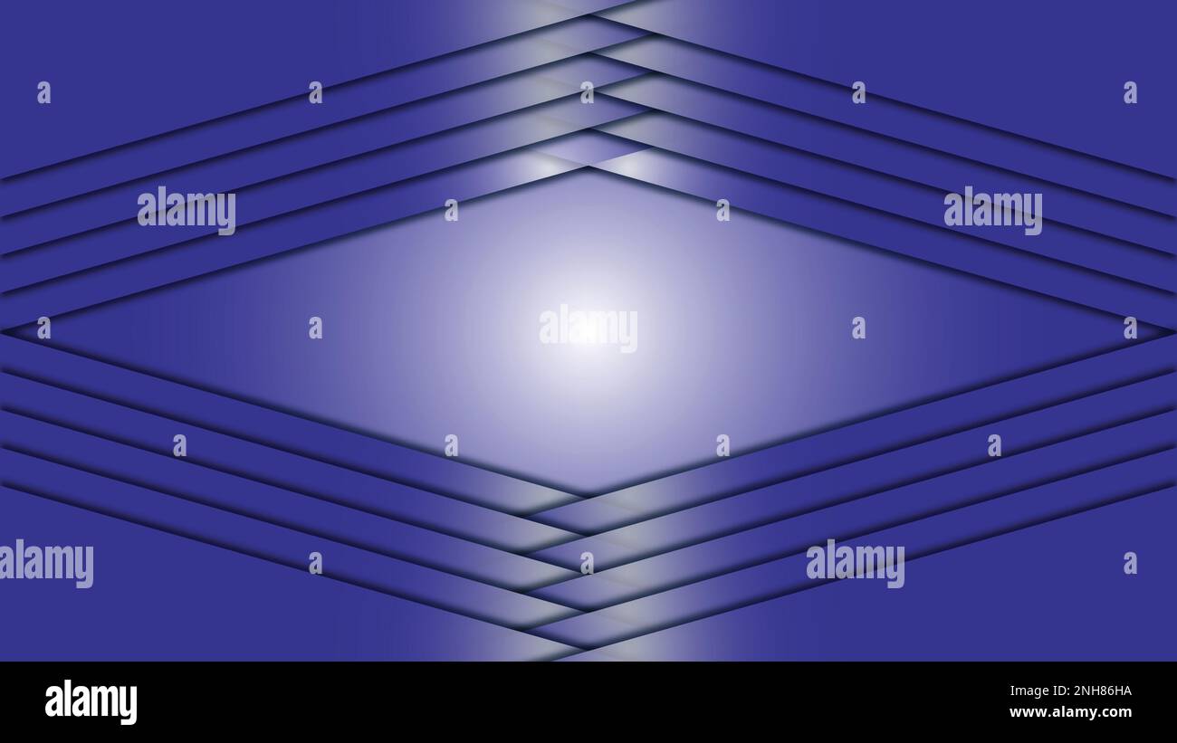 Hintergrund- und Tapetendesign in Blau und Weiß Stock Vektor