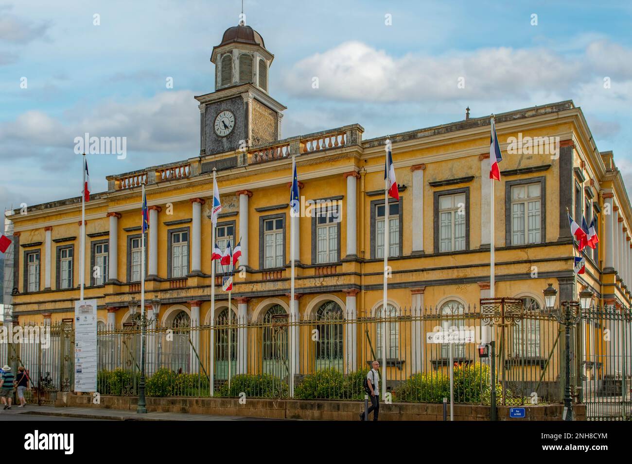 Gemeinde Saint Denis, St. Denis, Reunion Stockfoto
