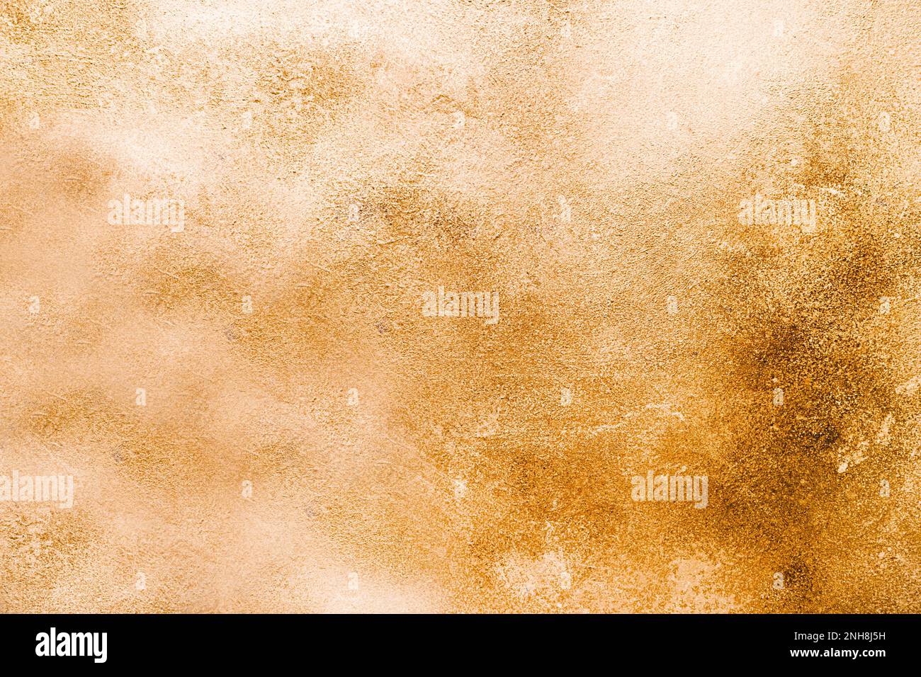Abstrakte orangefarbene Hintergrundfarben. Aquarellmalerei auf Leinwand. Texturhintergrund für die Konstruktion. Öllackierte, nahtlose Struktur mit hoher Auflösung. Kopie sp Stockfoto