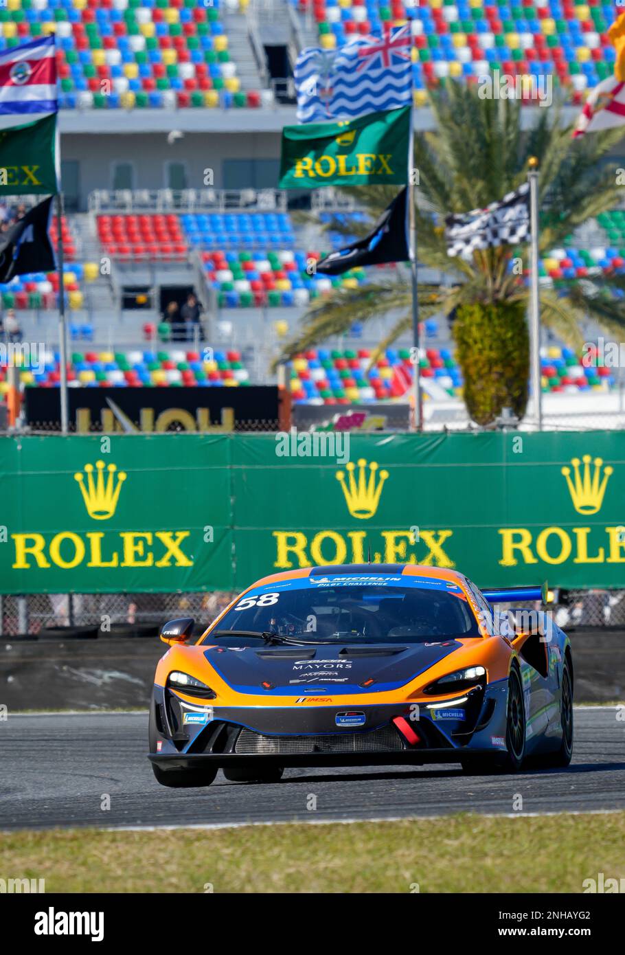 DAYTONA, FL JANUARY 27 Crucial Motorsports MCLAREN ORLANDO / ALEGRA