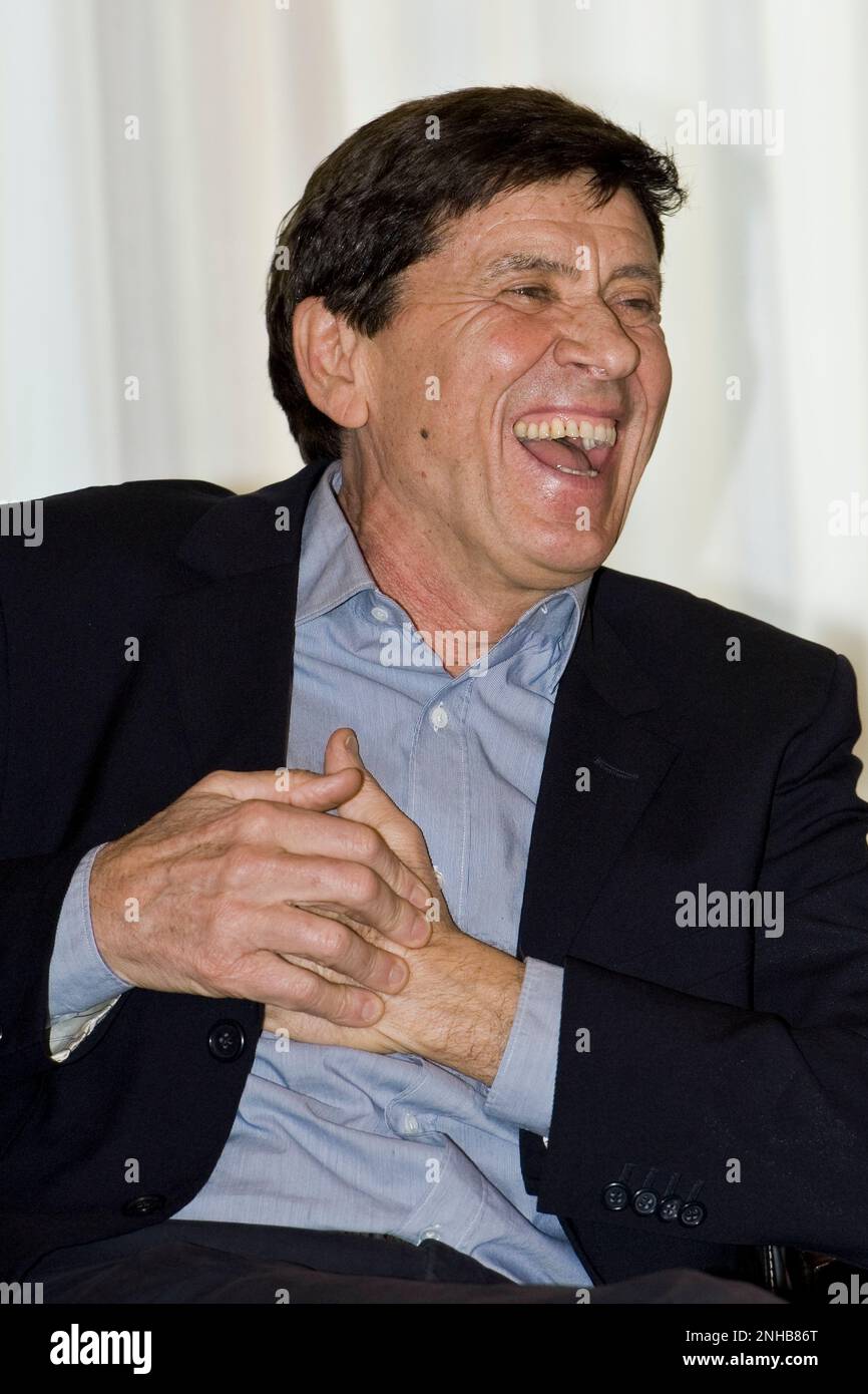 Gianni Morandi, Mailand 2011 Stockfoto