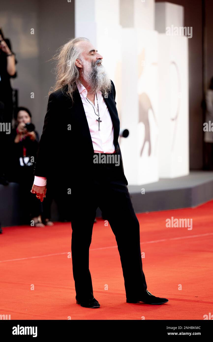 Venedig, Venedig, Italien, 08. September 2022, Warren Ellis besucht das Venedig Filmfestival 2022 (Foto: Giovanna Onofri) Stockfoto