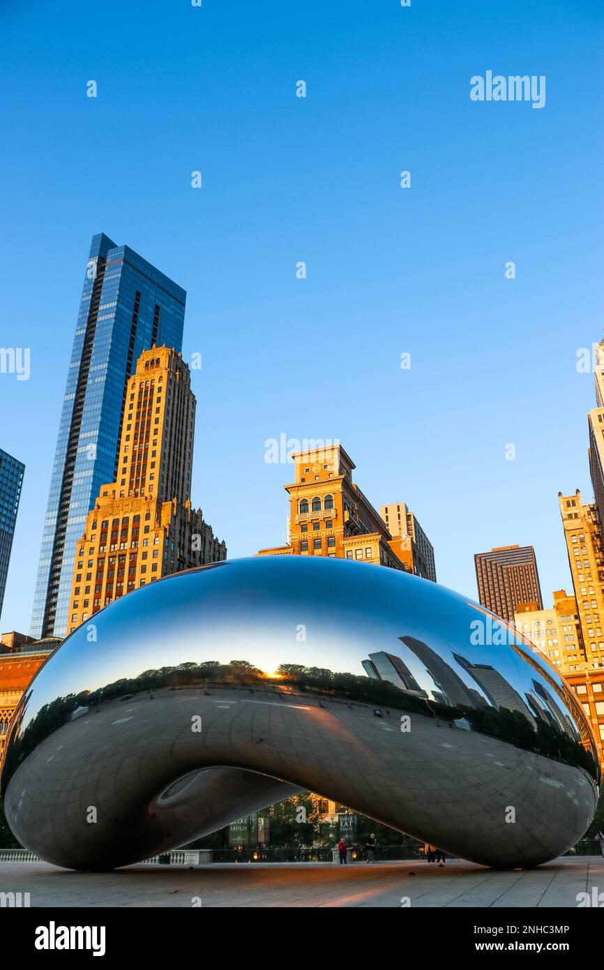 Chicago-Bohne Stockfoto