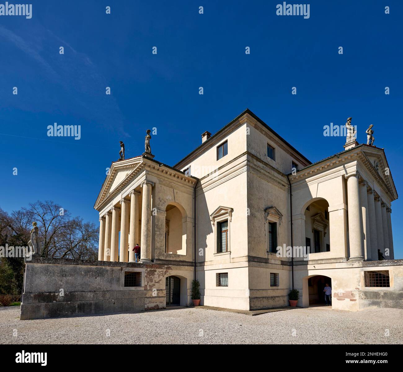 Vicenza, Italien. Die Villa La Rotonda ist eine Renaissance