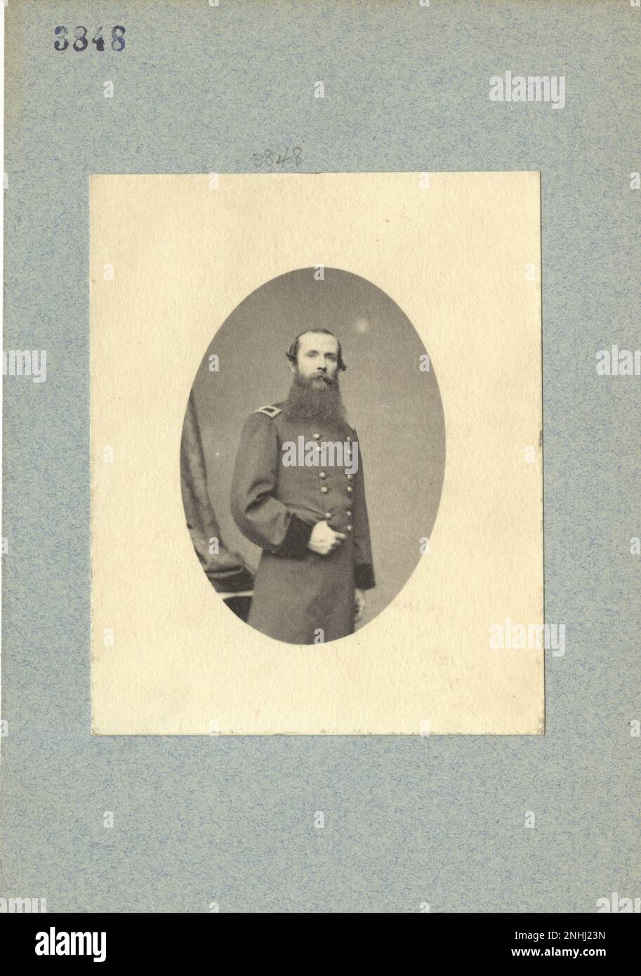 Gen. Charles K. Graham Mathew Brady aus dem 19. Jahrhundert, Quartermaster und andere Bürgerkriegsfotos Stockfoto