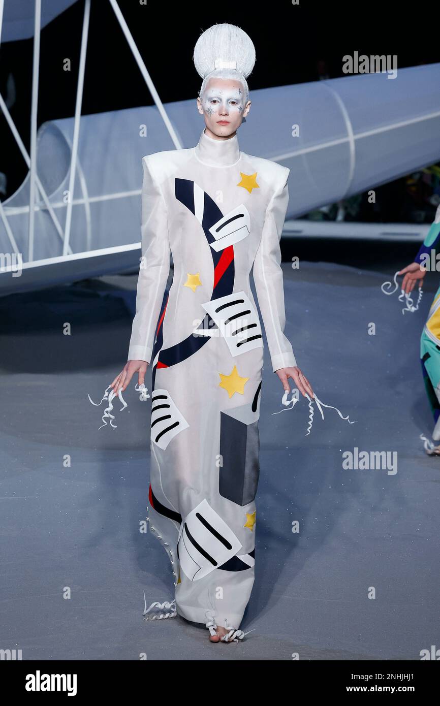 THOM BROWNE Herbst-Winter 2023-2024 Runway während der New York Fashion Week am 2023. Februar – New York; USA 14/02/2023 Stockfoto