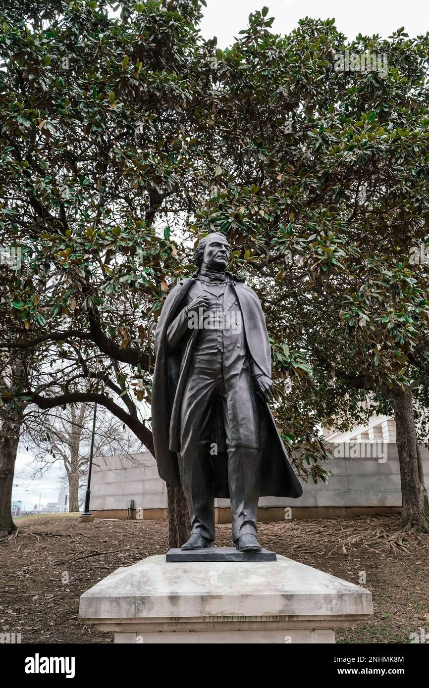 Andrew Jackson Statue, Nashville, Tennessee Stockfoto