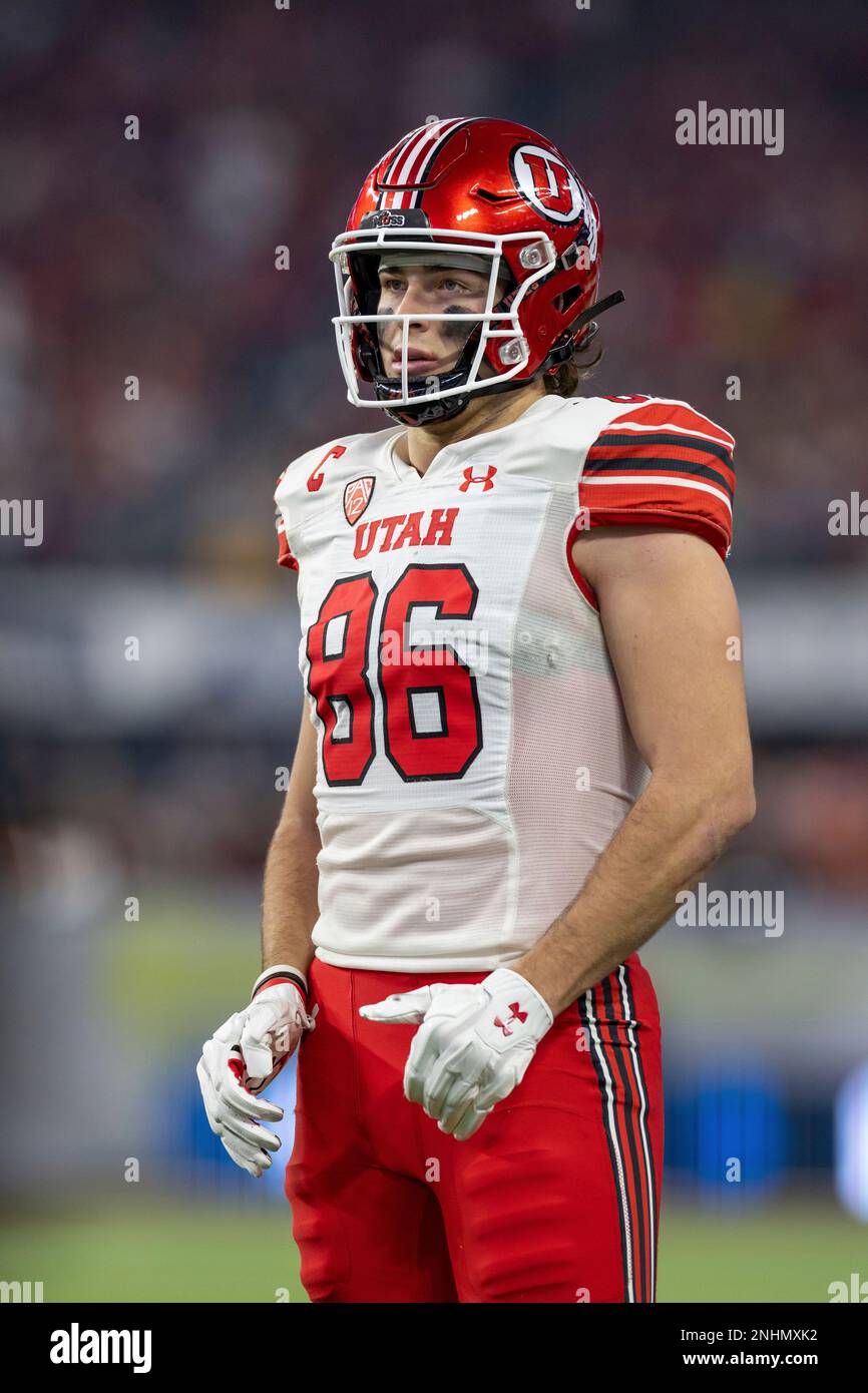 Utah tight end Dalton Kincaid (86) against USC in the Pac 12