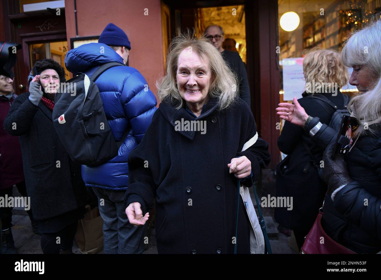 French author Annie Ernaux, winner of the Nobel Prize for Literature ...
