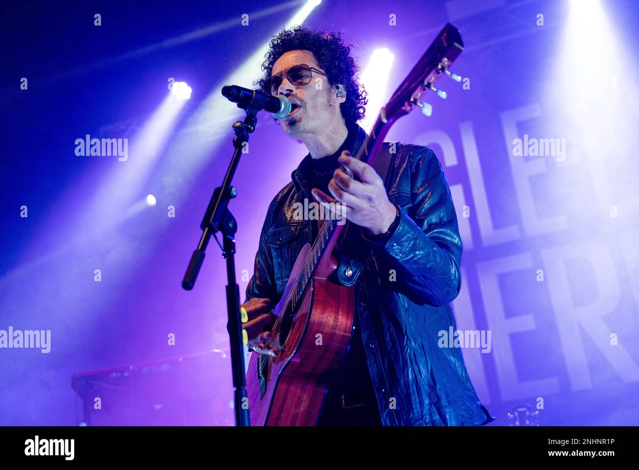 Mailand, Italien. 21. Februar 2023. Der schwedische Sänger Eagle-Eye Cherry tritt am 21 2023. Februar live in Santeria in Mailand auf (Foto von Mairo Cinquetti/NurPhoto). Kredit: NurPhoto SRL/Alamy Live News Stockfoto