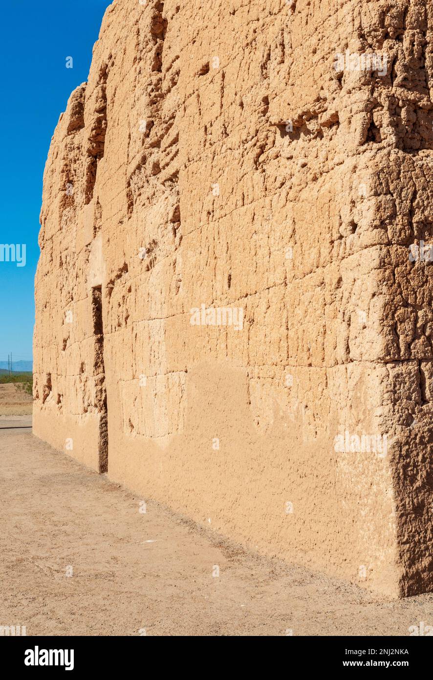 Casa Grande Ruins National Monument Stockfoto