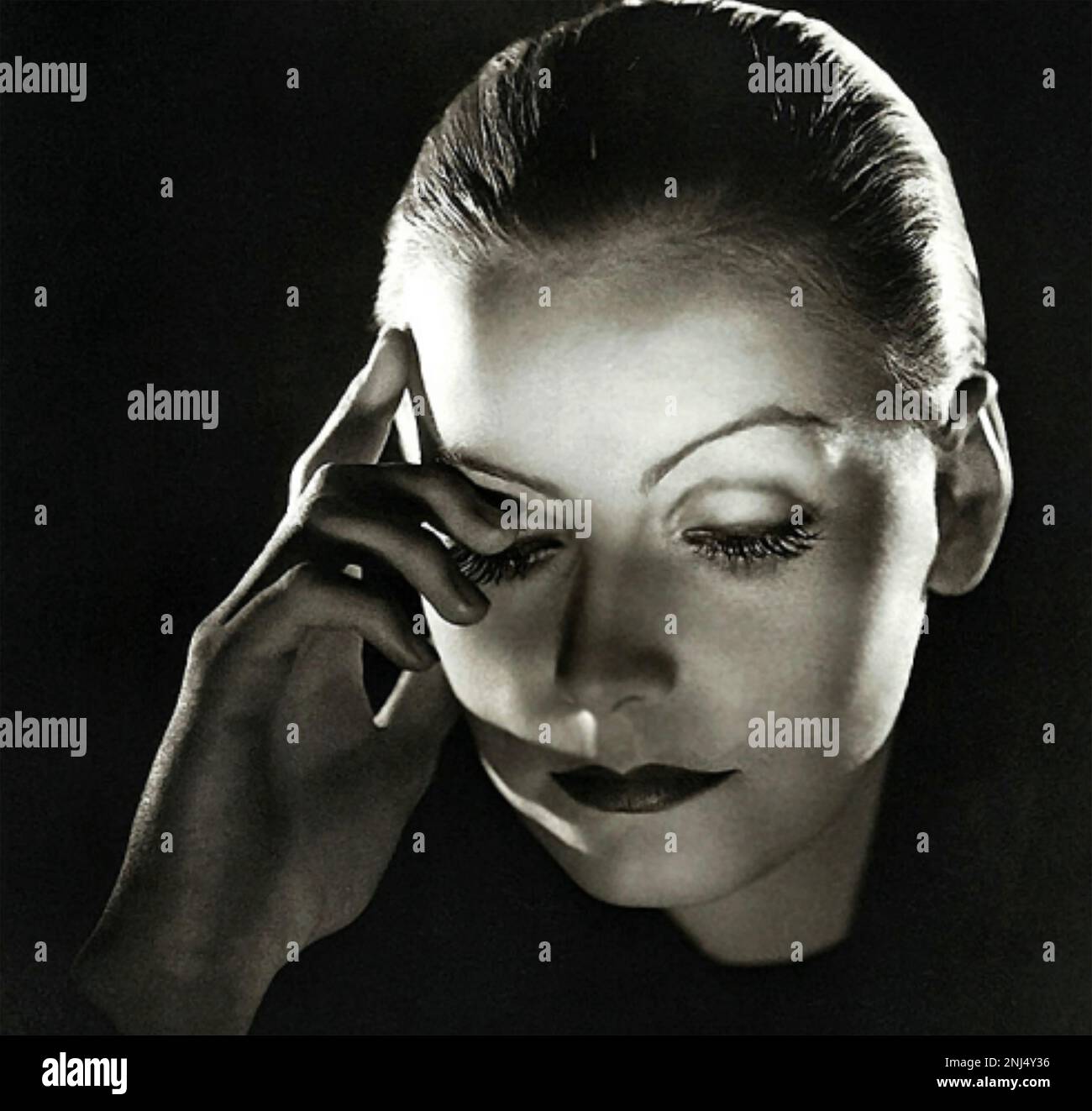 GRETA GARBO (1905-1990), schwedisch-mewrikanische Filmschauspielerin 1931 Stockfoto
