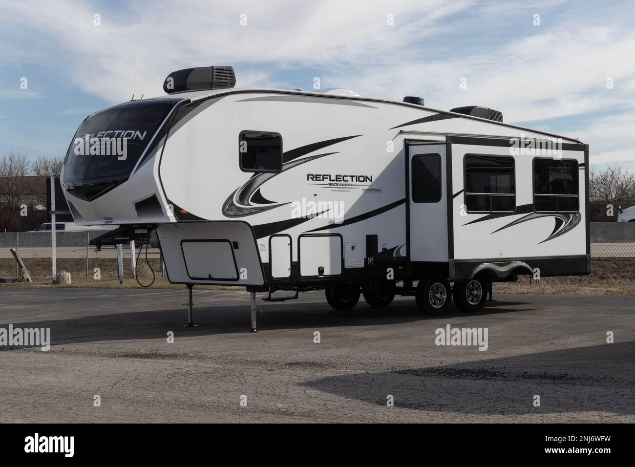 Indianapolis circa Februar 2023 Reflection Grand Design 150Serie