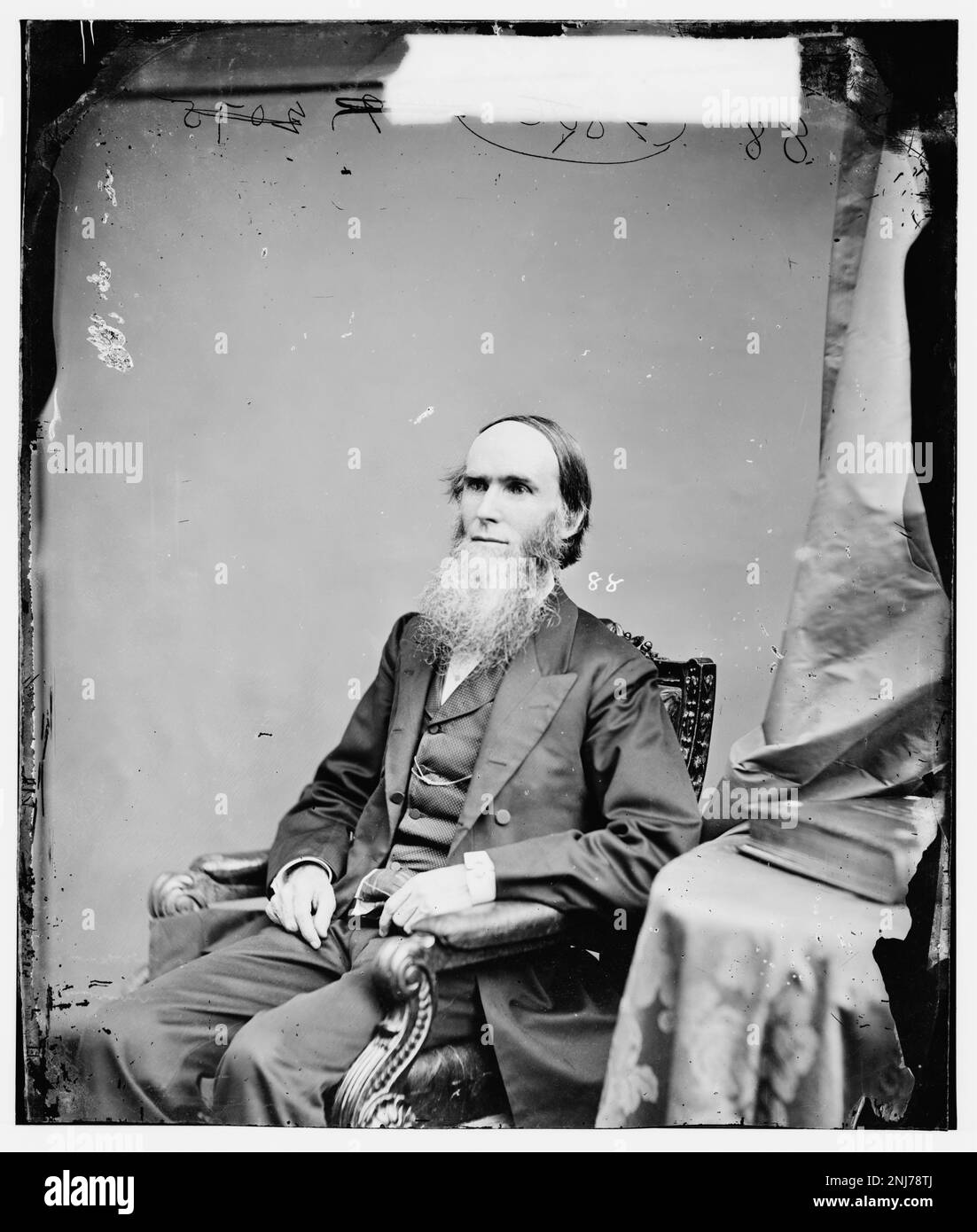 Porträt von Hon. Scott, einem US-Politiker, aus der Library of Congress Brady-Handy Collection. Stockfoto