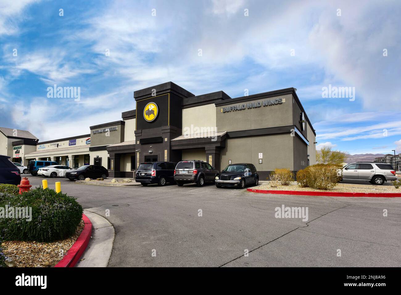 Buffalo Wild Wings in Las Vegas, Nevada Stockfoto