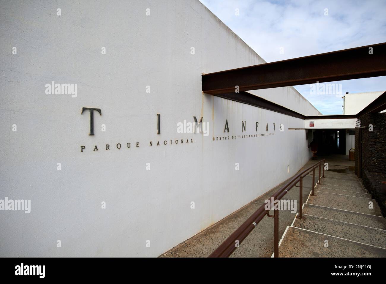 besucherzentrum des nationalparks timanfaya parque nacional timanfaya Lanzarote, Kanarische Inseln, Spanien Stockfoto