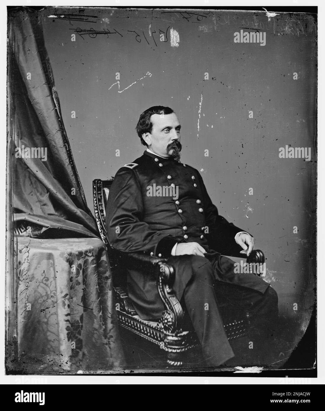 General O.E. Babcock, USA Stockfoto