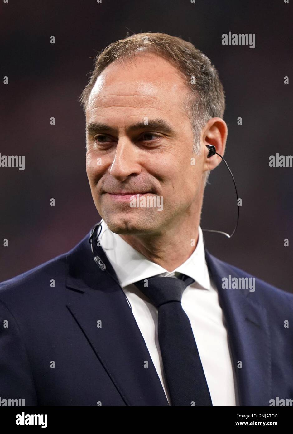 Oliver Mintzlaff, Geschäftsführer der Red Bull GmbH, vor der Champions League-Runde des ersten Teilchenspiels 16 in der Red Bull Arena in Leipzig. Bilddatum: Mittwoch, 22. Februar 2023. Stockfoto