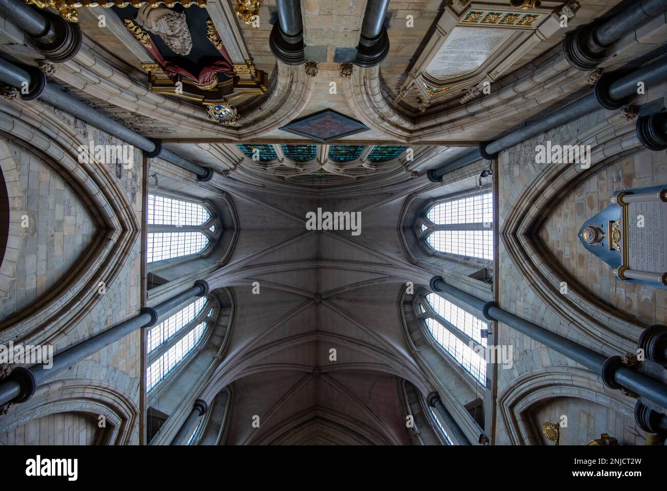 Details zur Southwark Cathedral Stockfoto