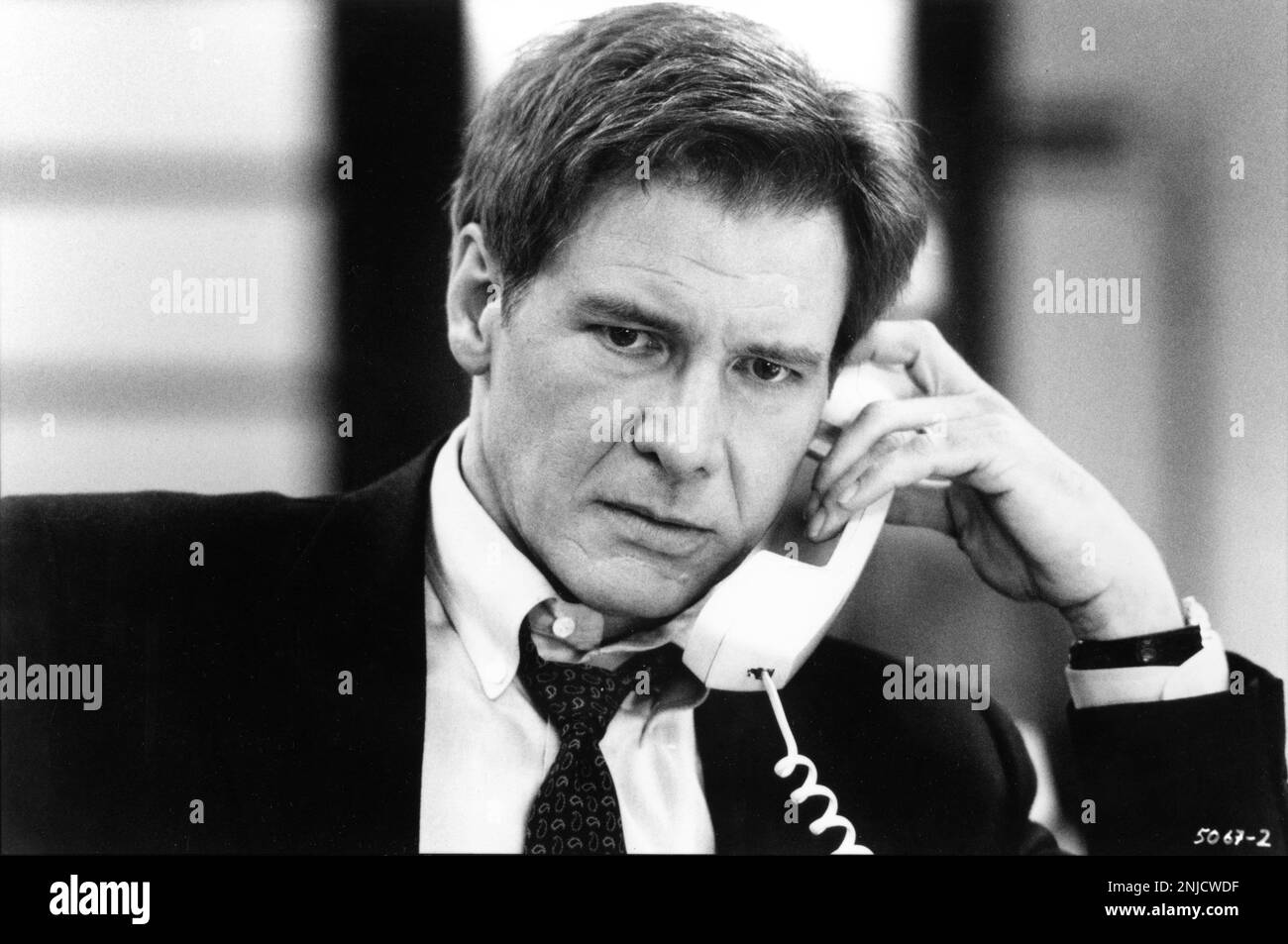 HARRISON FORD als CIA-Analyst Jack Ryan in CLEAR AND PRESENT DANGER 1994 Director PHILLIP NOYCE, basierend auf dem Roman von Tom Clancy Musik James Horner Mace Neufeld Productions / Paramount Pictures Stockfoto