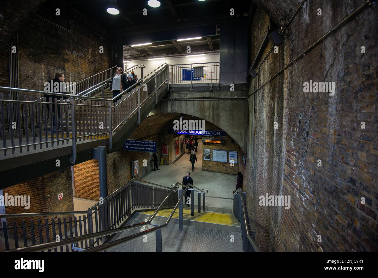 London Bridge Station Stockfoto