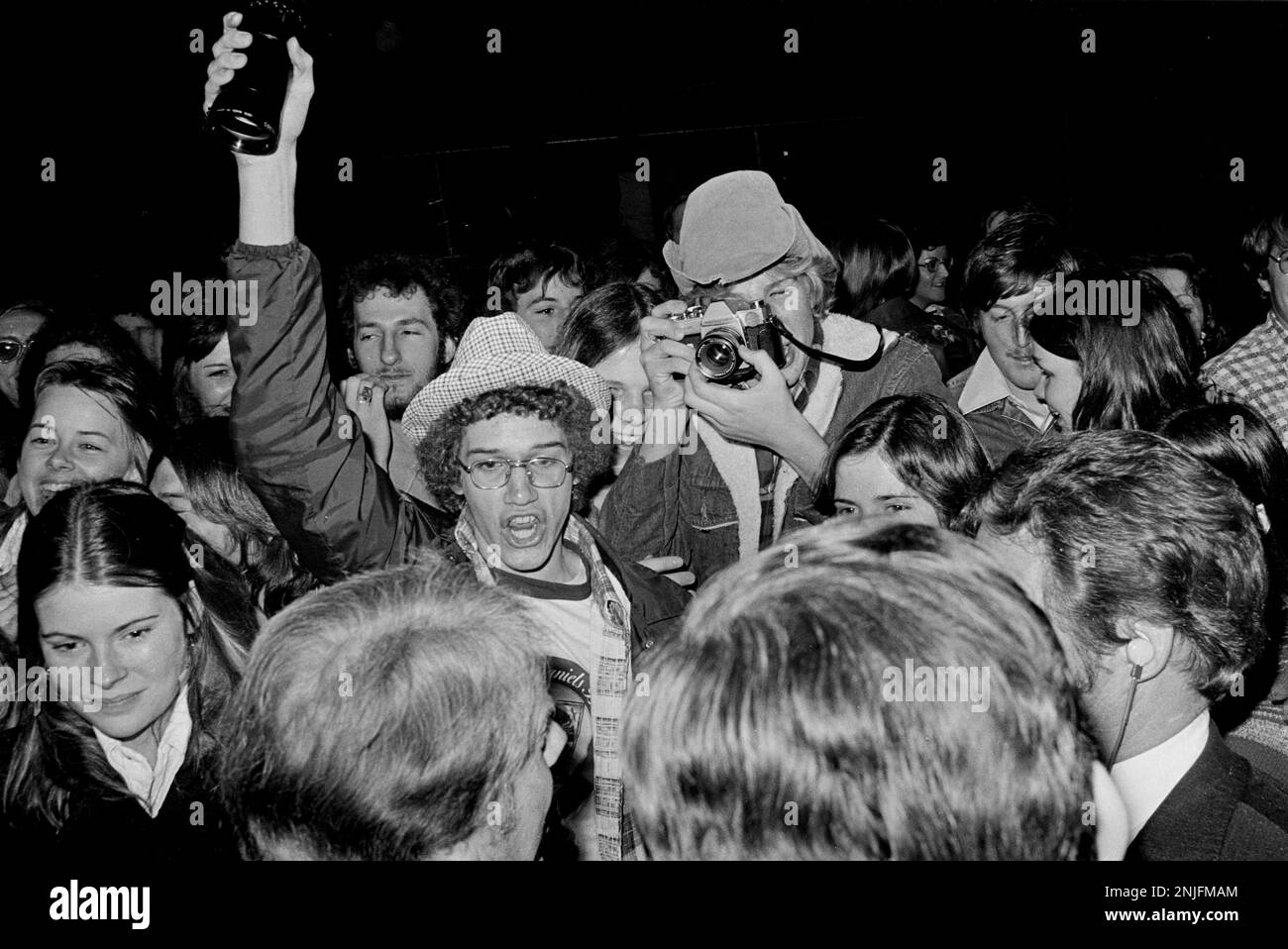 Im Sommer 1976 veranstalten der Musikpromoter Alex Cooley und die Charlie Daniels Band ein Benefizkonzert für den Kandidaten des demokratischen Präsidenten Jimmy Carter im Fox Theater in Atlanta. Das Konzert wurde endgültig abgesagt, wegen einer Bombendrohung. Es wurde kein Gerät gefunden. Stockfoto