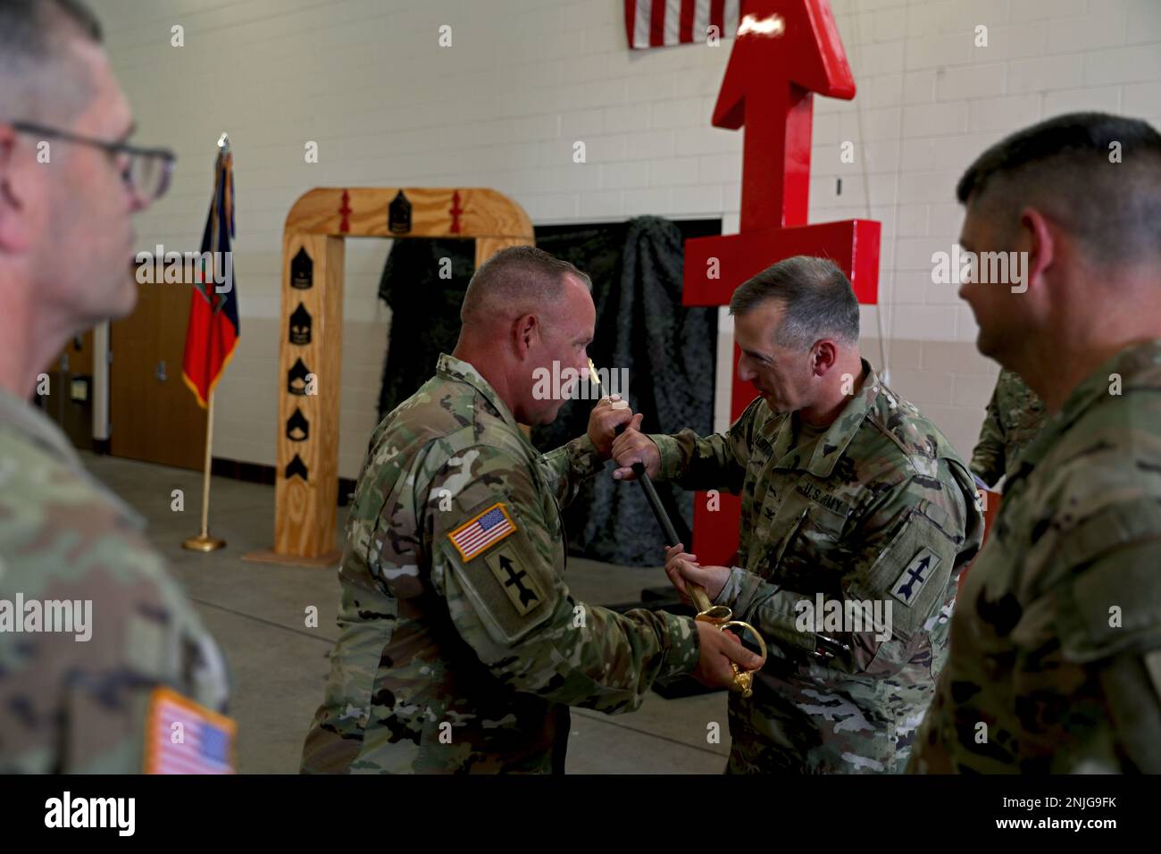 Das 32. Infanterie Brigade Combat Team, Wisconsin Army National Guard, führte am 7. August 2022