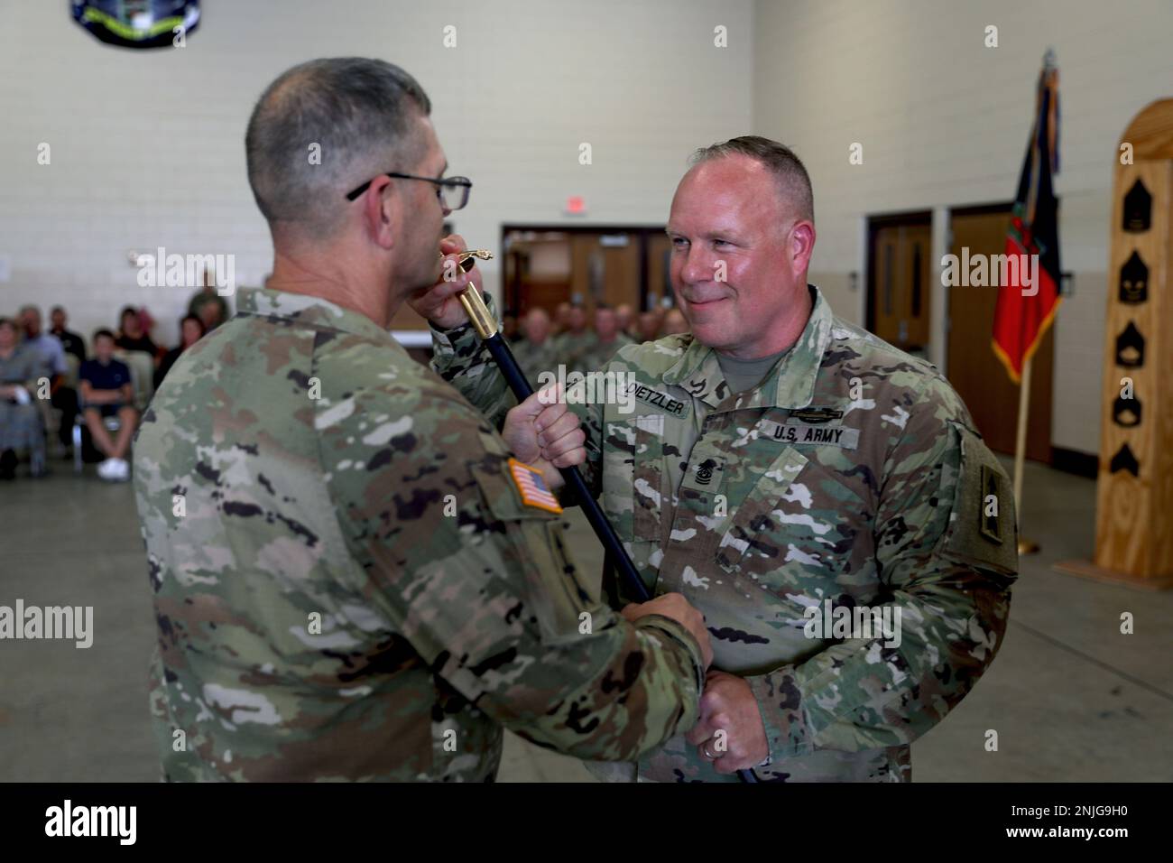 Das 32. Infanterie Brigade Combat Team, Wisconsin Army National Guard, führte am 7. August 2022