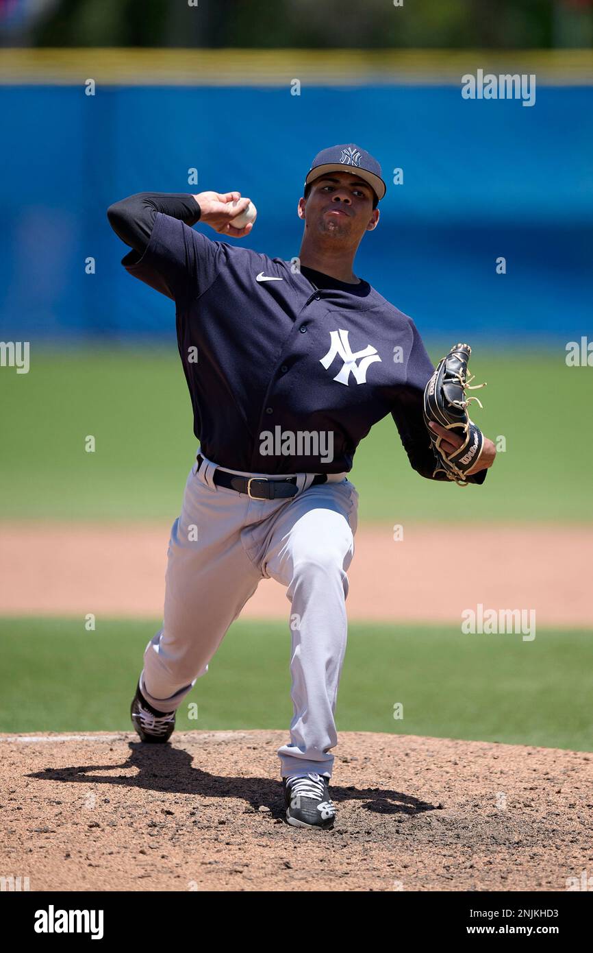 FCL Yankees pitcher Alfred Vega (41) during a Florida Complex League