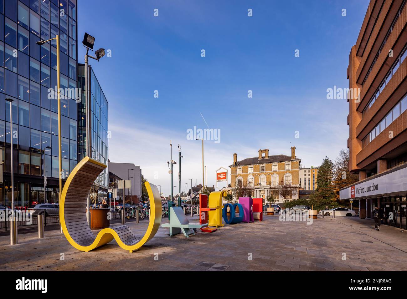 Watford-Fotografie in der Umgebung, England, Großbritannien Stockfoto