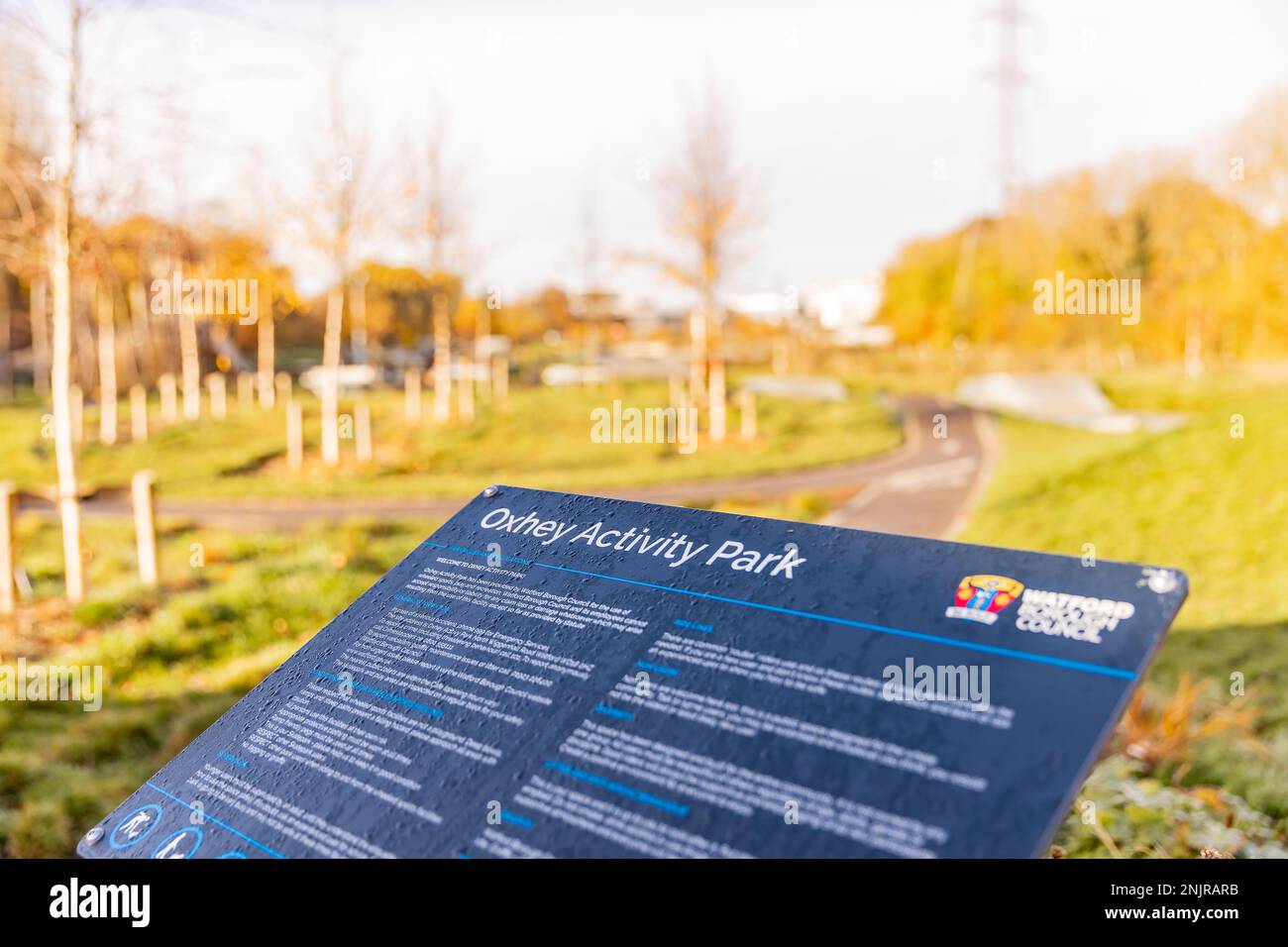 Watford-Fotografie in der Umgebung, England, Großbritannien Stockfoto