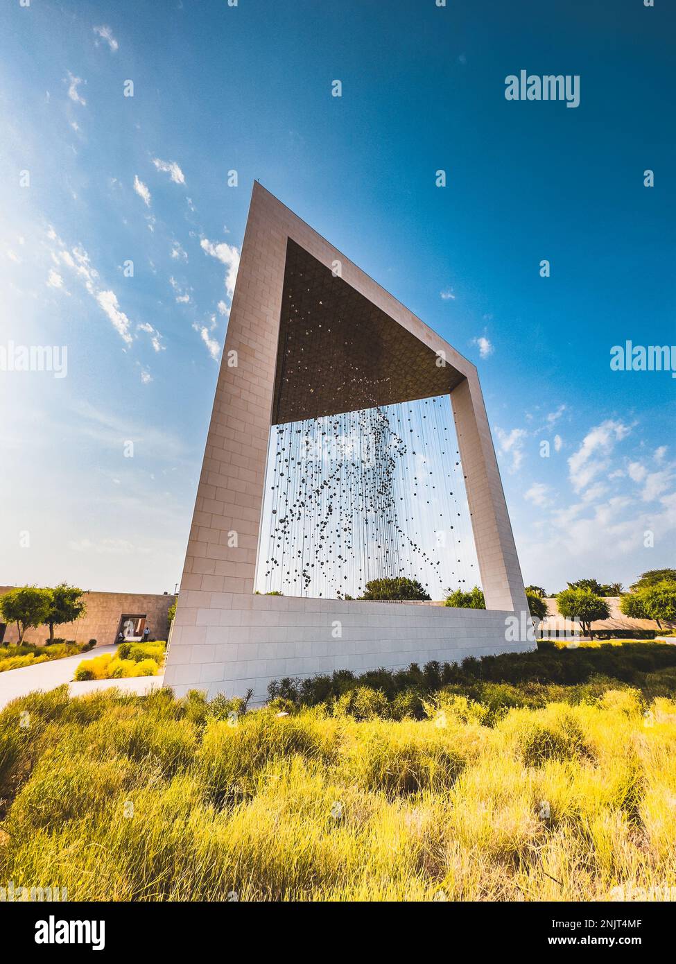 Das Gründerdenkmal in Abu Dhabi, Vereinigte Arabische emirate Stockfoto