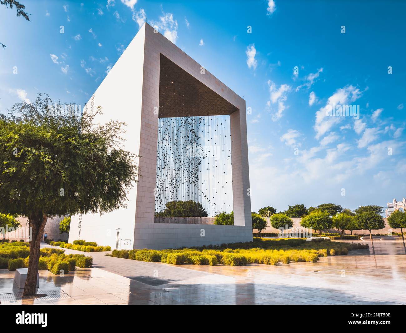 Das Gründerdenkmal in Abu Dhabi, Vereinigte Arabische emirate Stockfoto