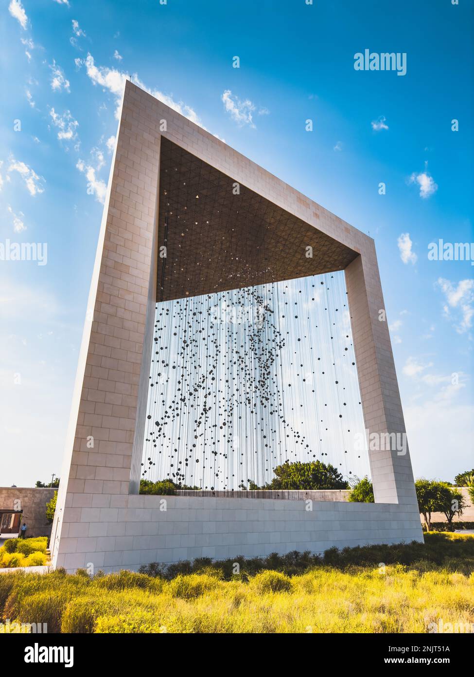 Das Gründerdenkmal in Abu Dhabi, Vereinigte Arabische emirate Stockfoto