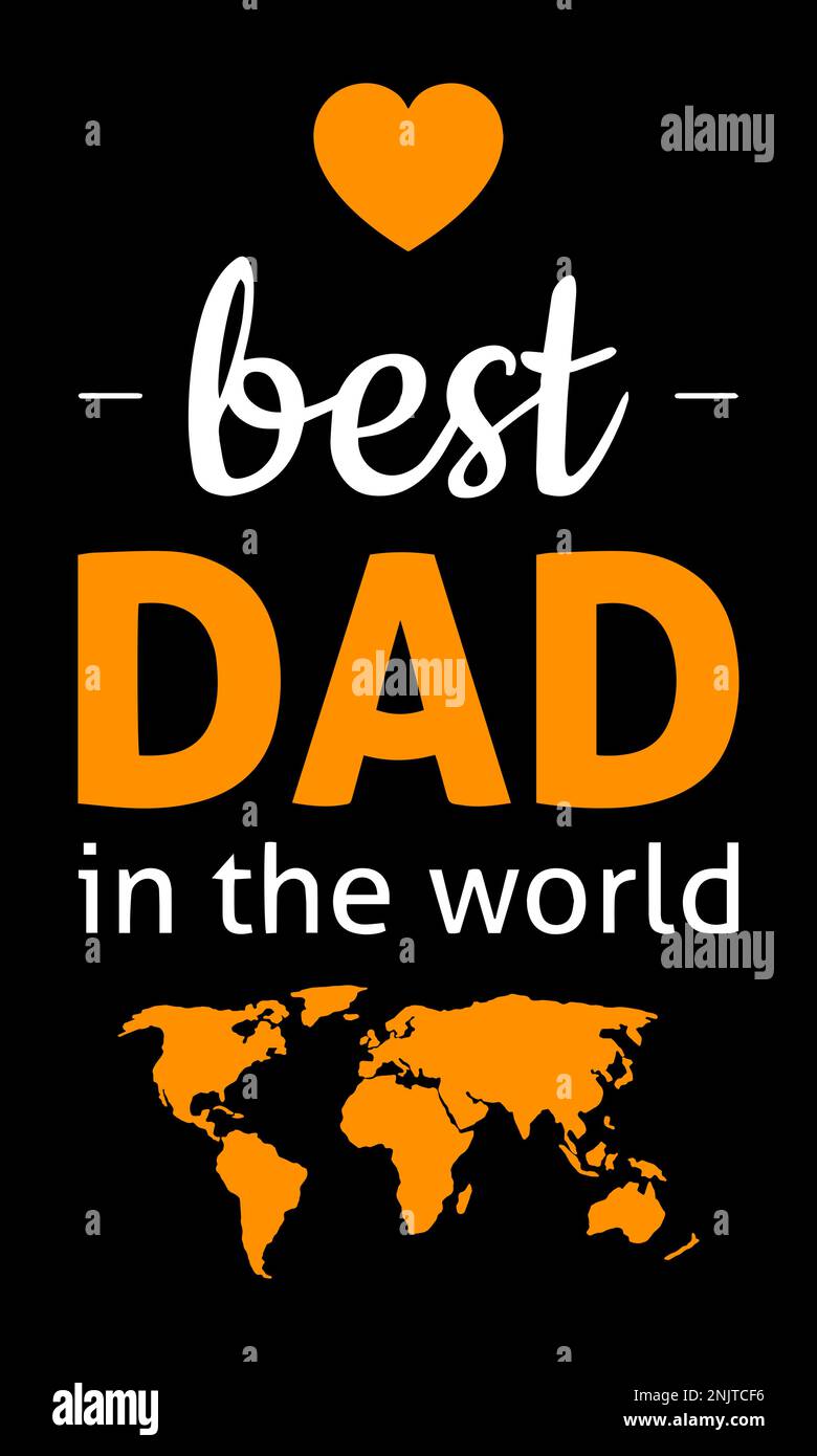 Der beste Vater der Welt, der Zitate schreibt. Happy Vaters Day Zitate