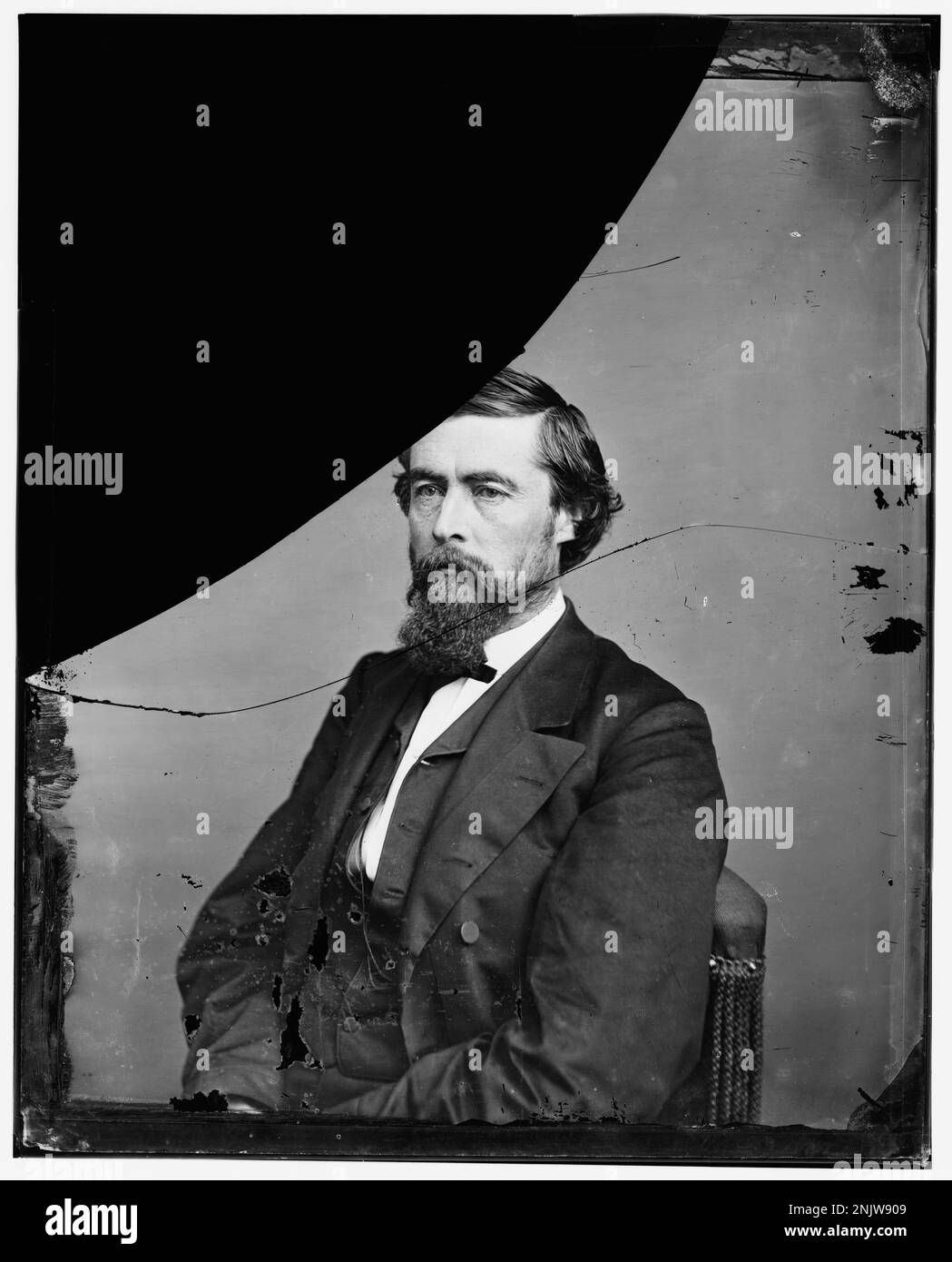 Edmund Gibson Ross aus Kansas Stockfoto